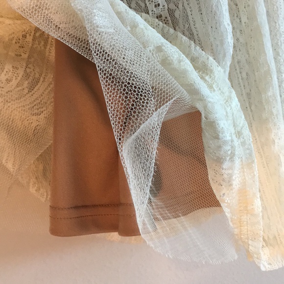 NWT Embroidered Lace Floral Fit Flare Midi Dress - Picture 4 of 8